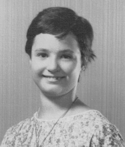 Kathy Waller, 8 years old, 1960
