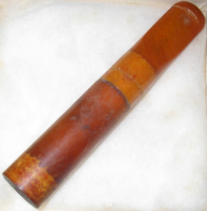 Cigar holder given to my father by a citizen of Belgium, summer 1944