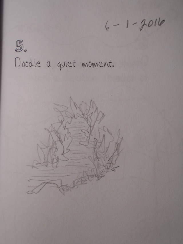 Doodle #5. Quiet river