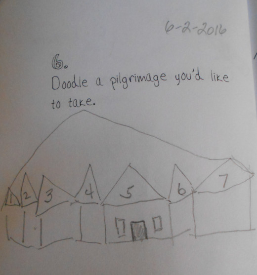 Doodle #6. A Pilgrimage
